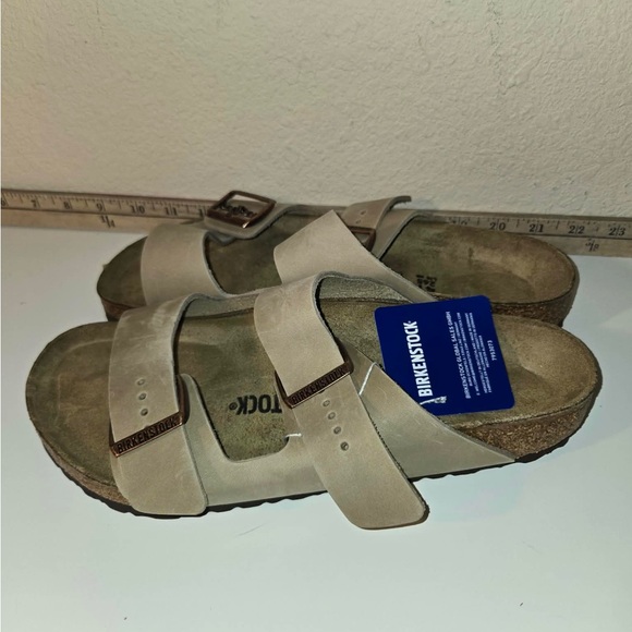 Birkenstock Arizona Size 41EU/10US Regular Width Tobacco Brown - Picture 12 of 13